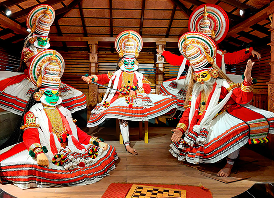 Индия: Керала, Катхакали