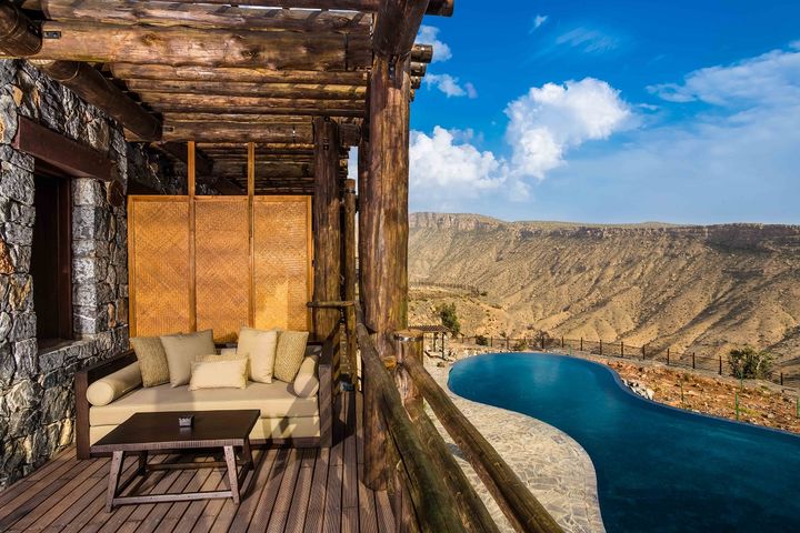 Оман: отель Alila Jabal Akhdar