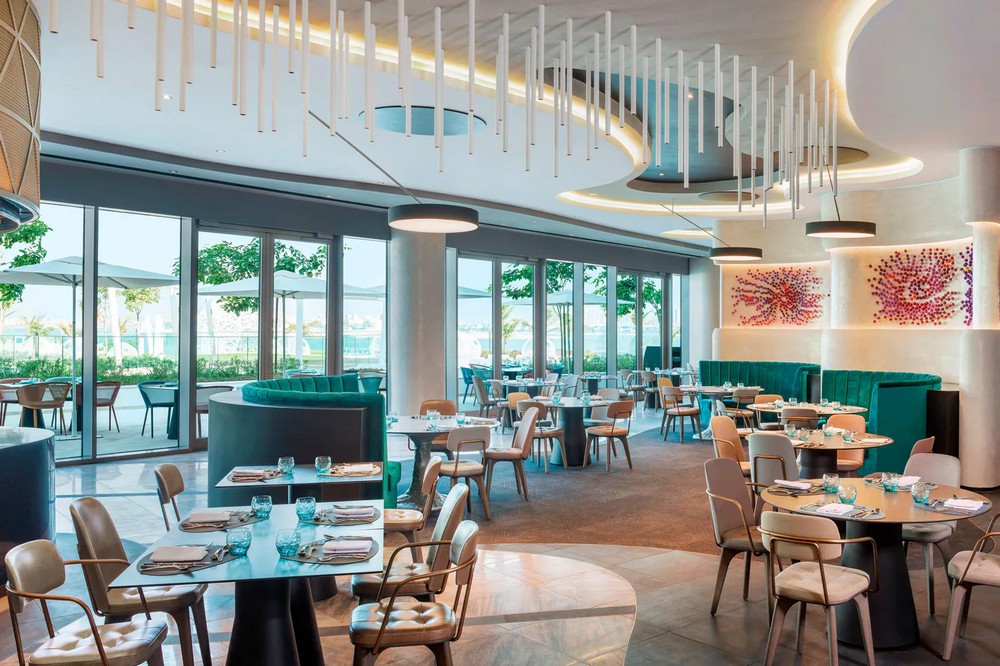ОАЭ: W Dubai The Palm, рестораны