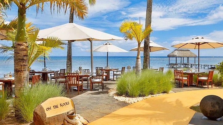 Маврикий: The Oberoi Mauritius, рестораны