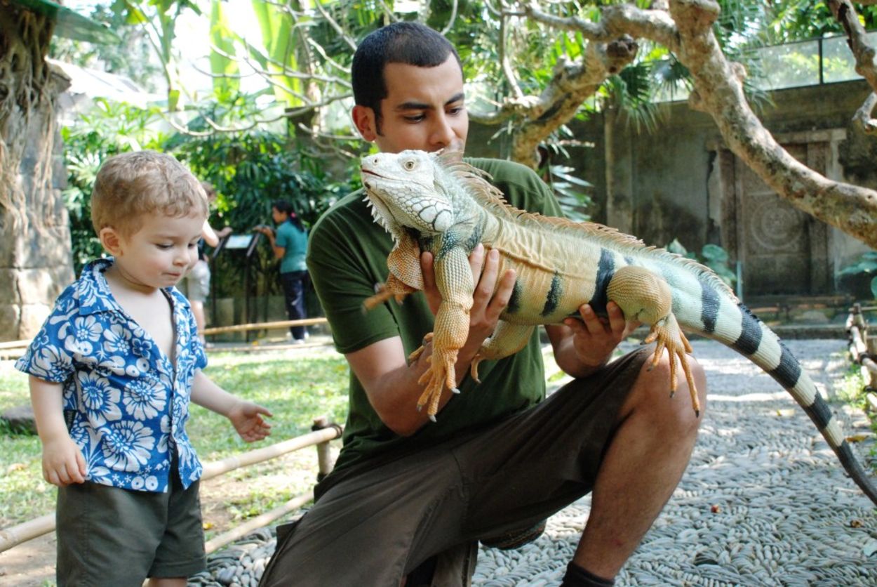 Парк рептилий на Бали