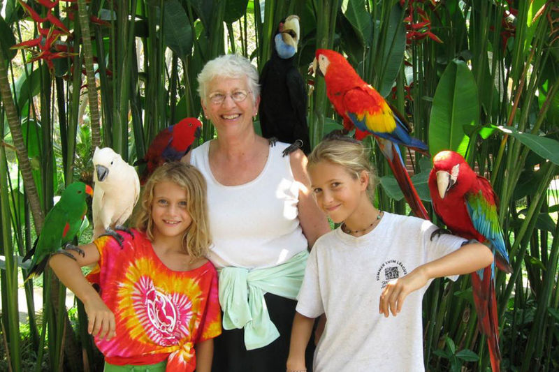 Парк птиц на Бали 