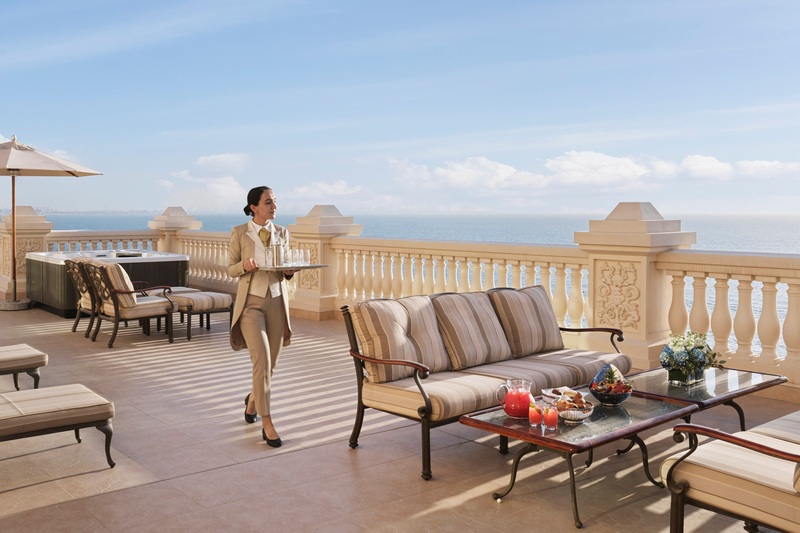 ОАЭ: Raffles The Palm Dubai, размещение