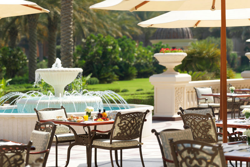 ОАЭ: Raffles The Palm Dubai, рестораны