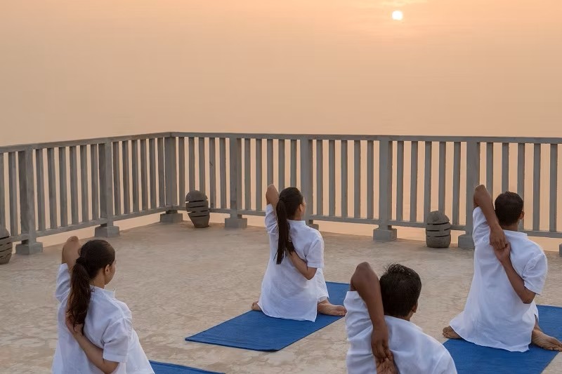 Индия: Pema Wellness, йога