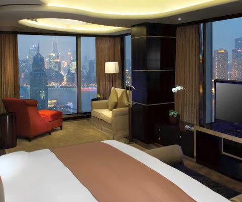 Шанхай: Grand Kempinski Hotel Shanghai, номера