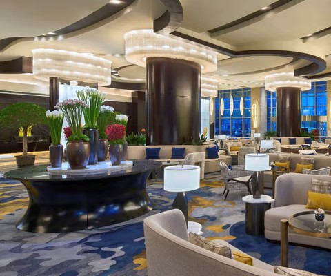 Шанхай: Grand Kempinski Hotel Shanghai, рестораны