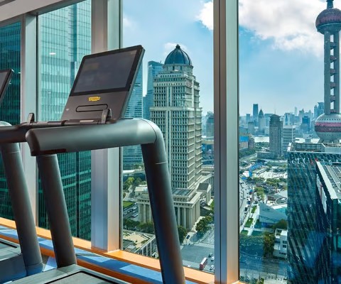 Шанхай: Grand Kempinski Hotel Shanghai, спа