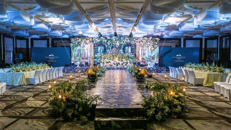 Шанхай: Grand Kempinski Hotel Shanghai, свадьба