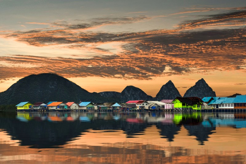 Таиланд: деревня плавучих цыган