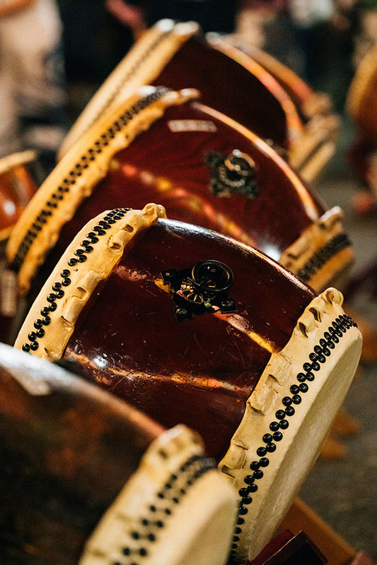 Япония: барабаны тайко