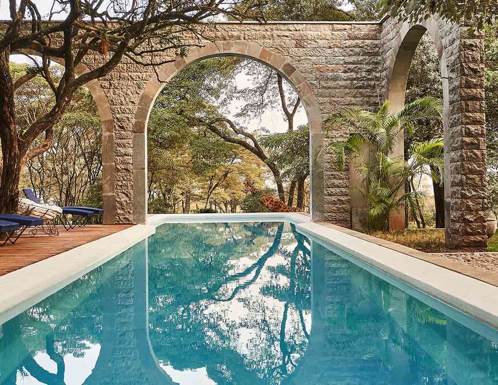 Кения: Найроби, Giraffe Manor