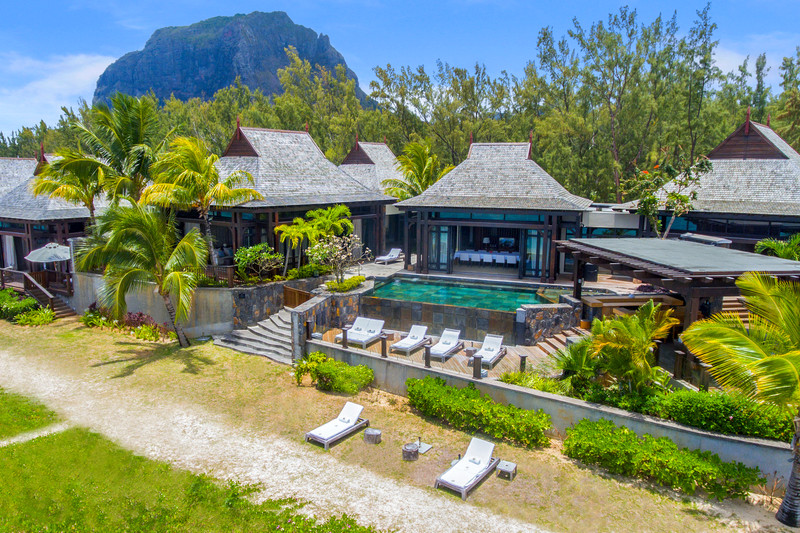 Маврикий: The St. Regis Le Morne Resort, пляжные виллы