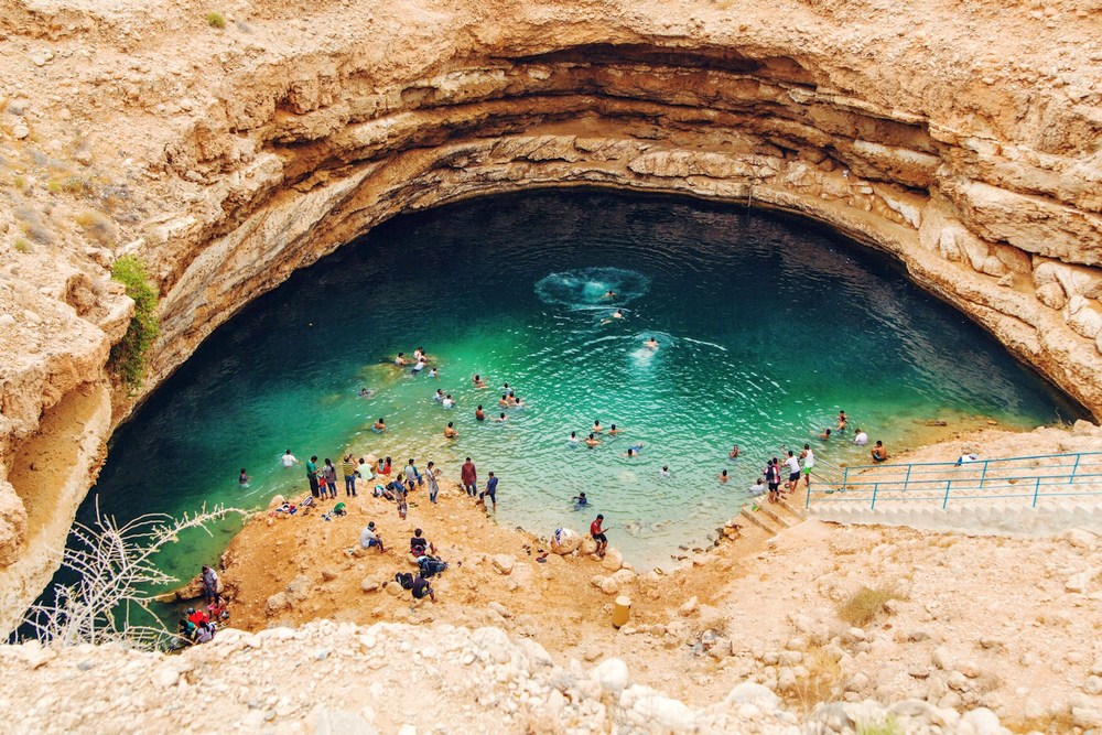 Оман: впадина Бимма