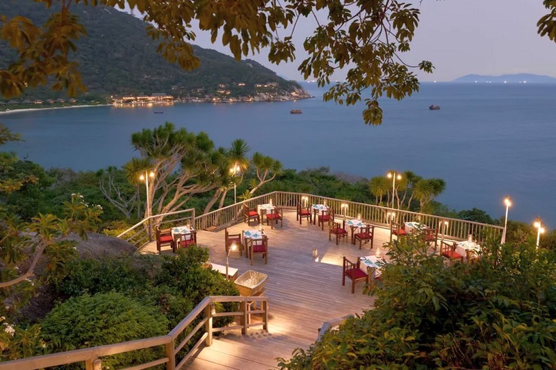 Вьетнам: Six Senses Ninh Van Bay, рестораны