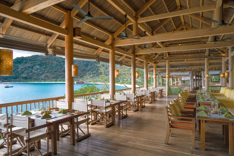 Вьетнам: Six Senses Ninh Van Bay, рестораны