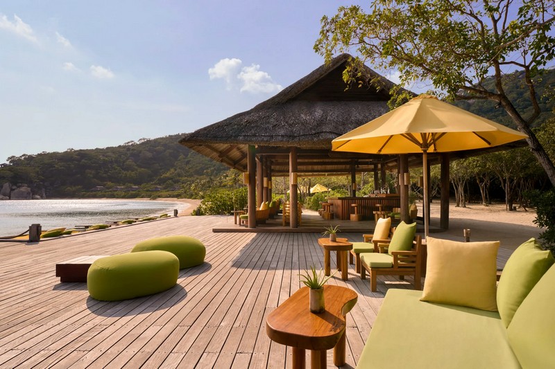 Вьетнам: Six Senses Ninh Van Bay, рестораны