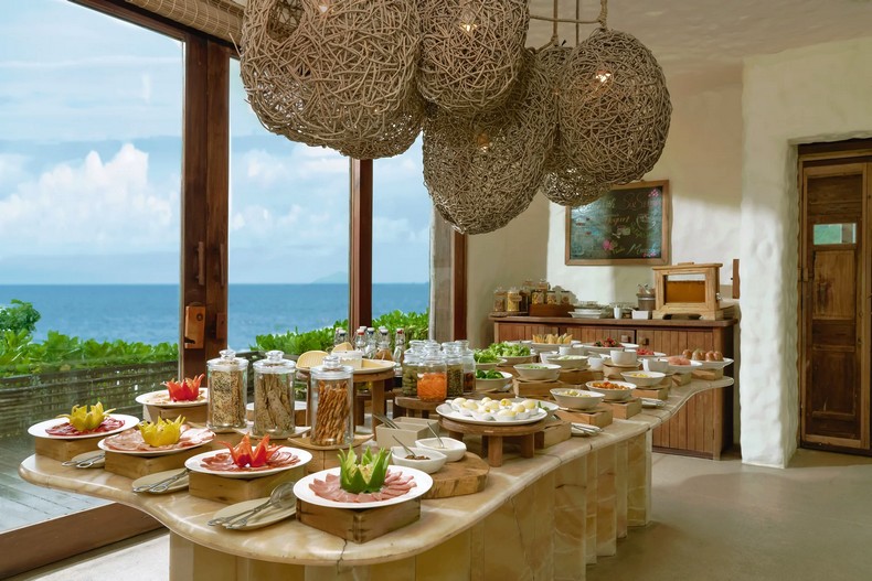 Вьетнам: Six Senses Con Dao, рестораны