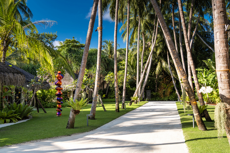 Мальдивы: Velaa Private Island, арт-галерея