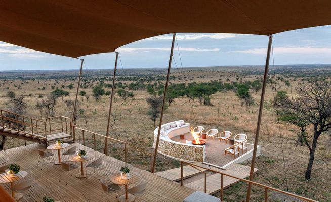 Танзания: ENVI Sisini Serengeti, рестораны