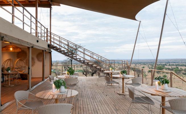 Танзания: ENVI Sisini Serengeti, рестораны