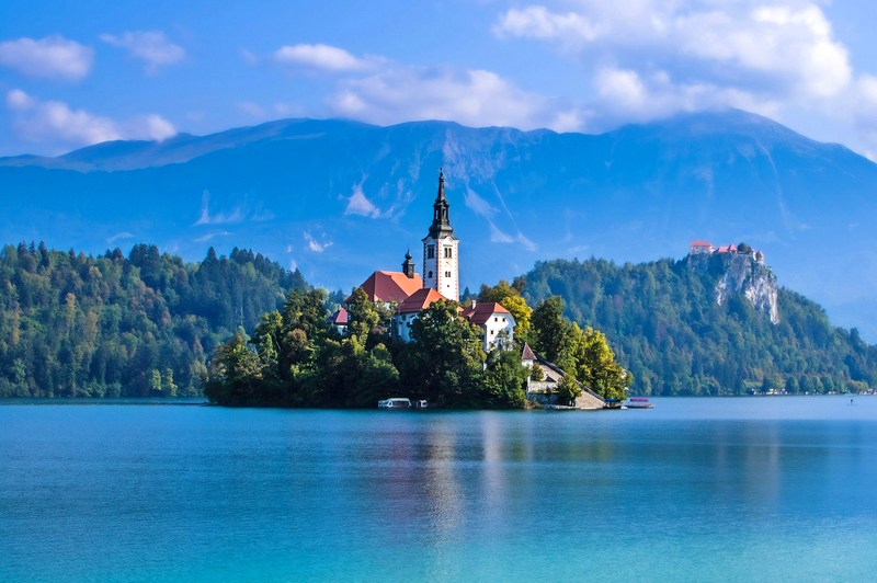 Словения: озеро Блед