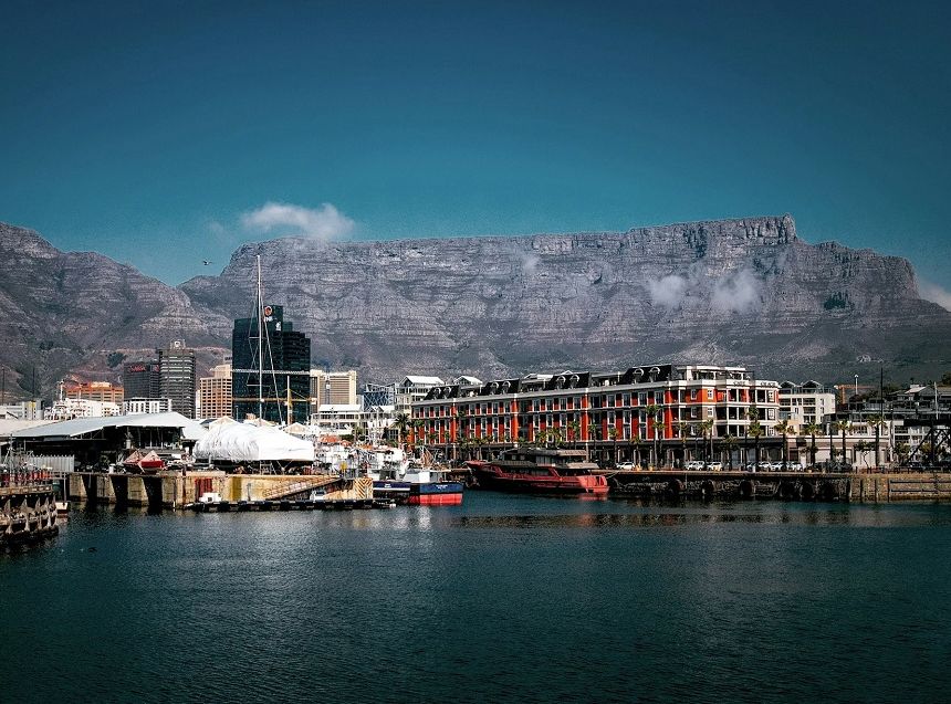ЮАР: Кейптаун, вид с воды