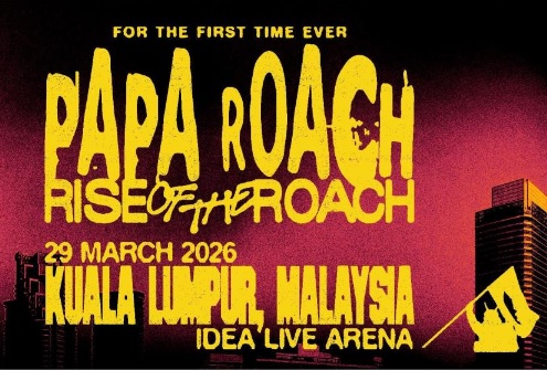 Концерт Papa Roach в Малайзии