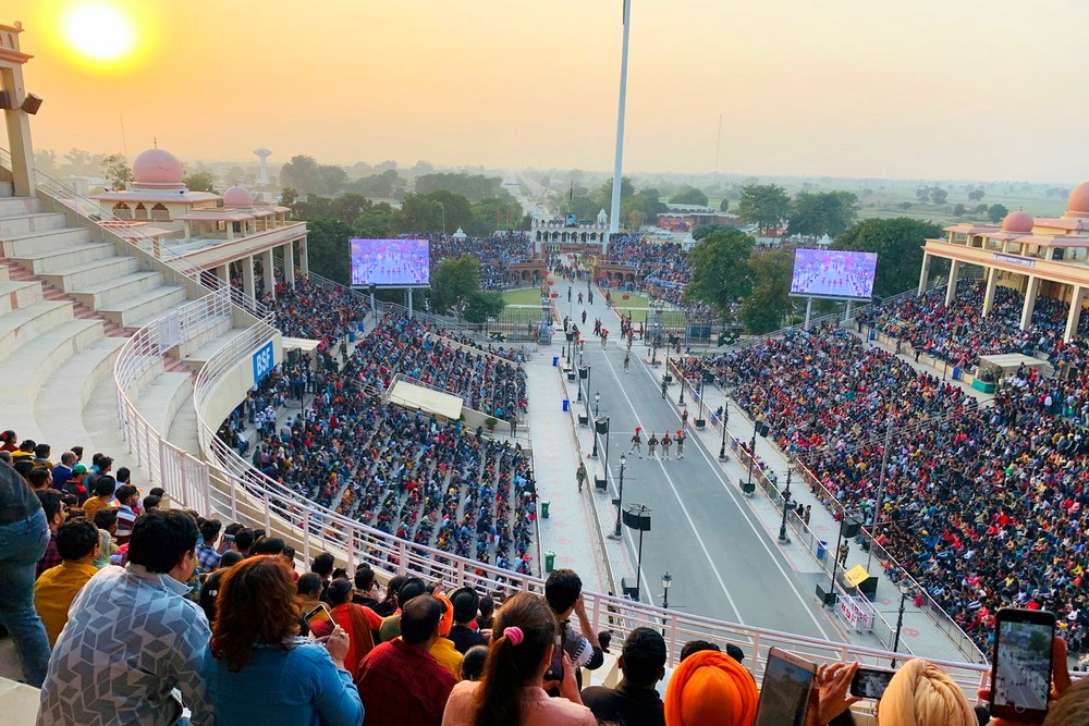 Индия: Атари–Вагах, пограничная церемония