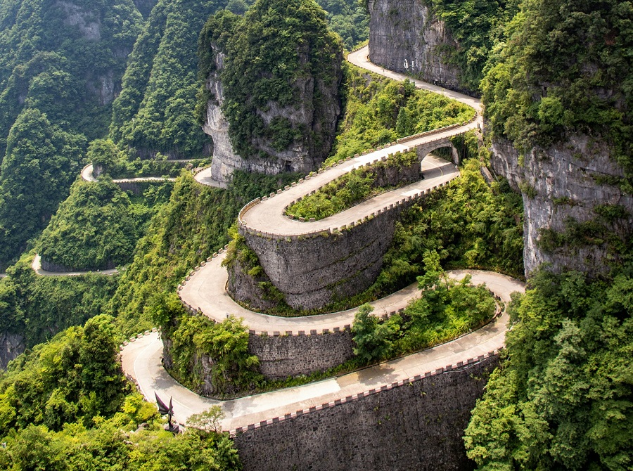 Китай: Национальный парк Тяньмэньшань