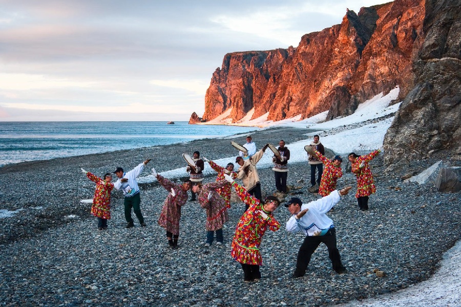 Россия: Чукотка, Мыс Дежнева