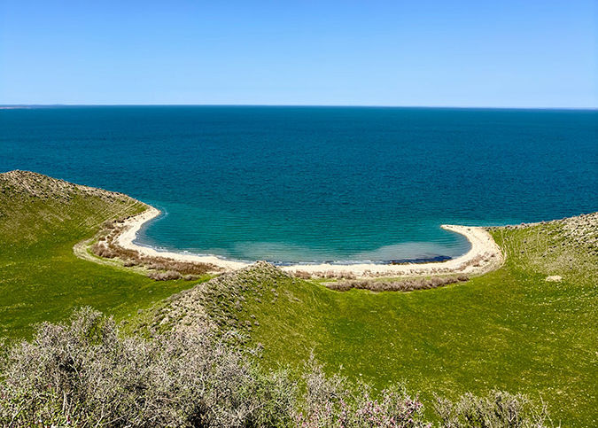 Узбекистан: озеро Айдаркуль