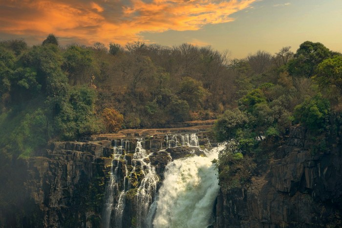Зимбабве: водопад Виктория
