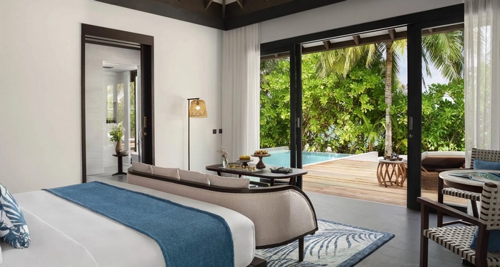 Мальдивы: Beach Pool Villa View