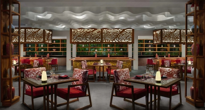 Мальдивы: Anantara Veli, Origami Restaurant