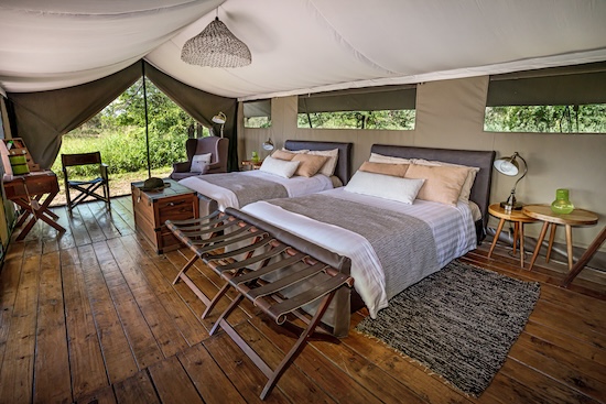 Танзания: Ewanjan Tented Camp, жилая зона