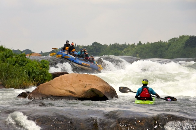 Уганда: Wildwaters Lodge, рафтинг