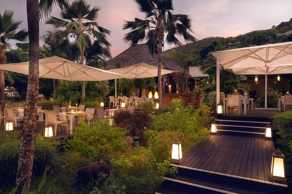 Сейшелы: Raffles Praslin Seychelles 5*luxury, рестораны