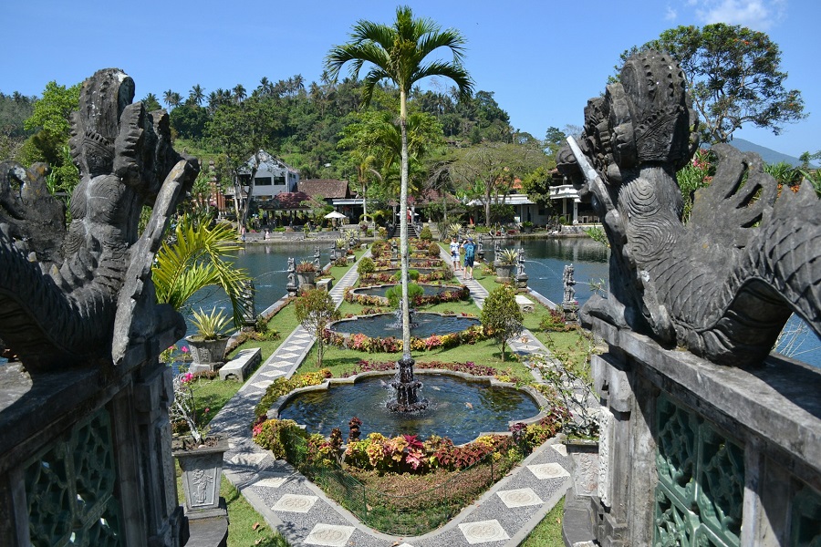 Индонезия: Бали, Водный дворец Tirta Gangga