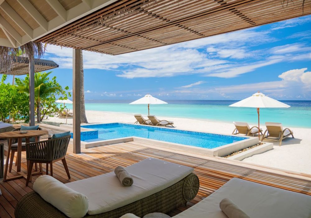 Two-Bedroom Family Beach Villa With Pool