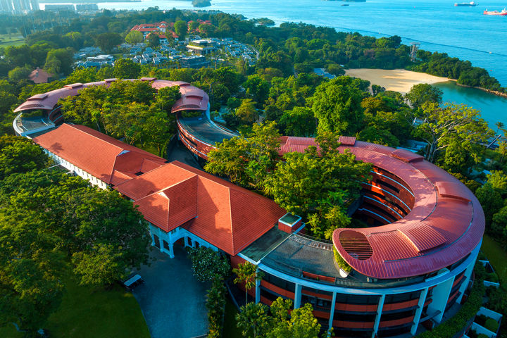 Пляжный отдых в Сингапуре: отель Capella Singapore