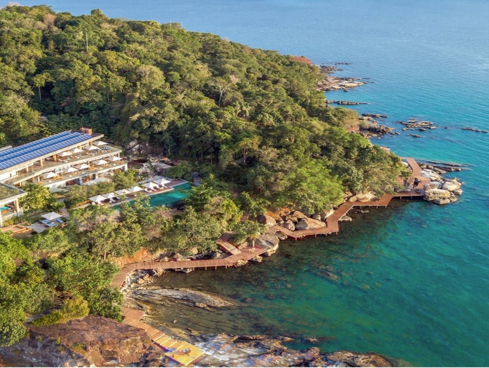 Камбоджа: о. Крабэй, отель Six Senses Krabey
