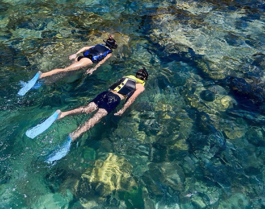 Камбоджа: о. Крабэй, отель Six Senses Krabey, снорклинг