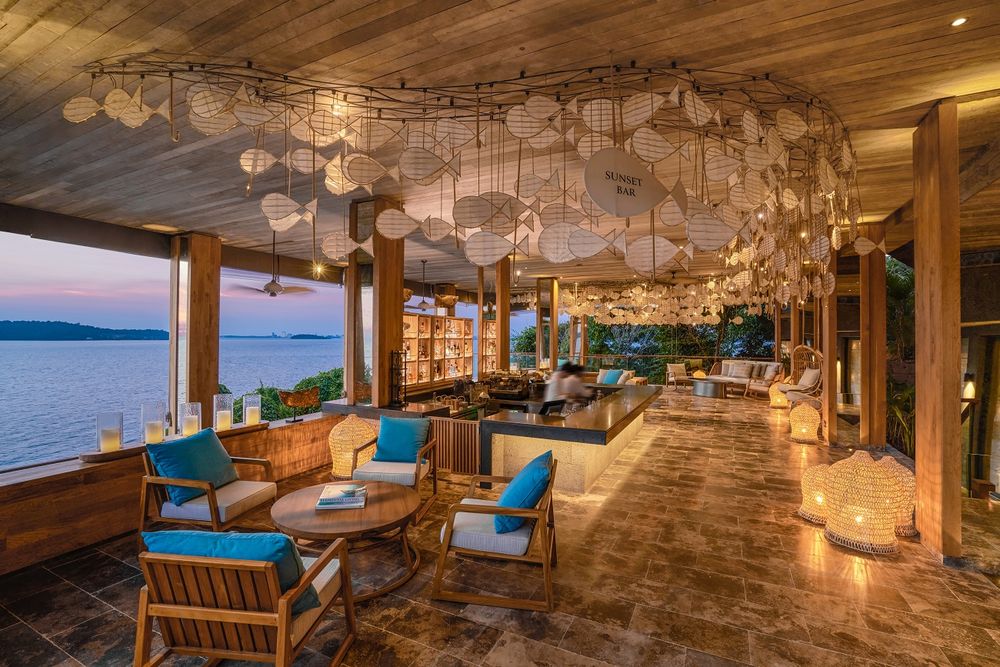 Камбоджа: о. Крабэй, отель Six Senses Krabey