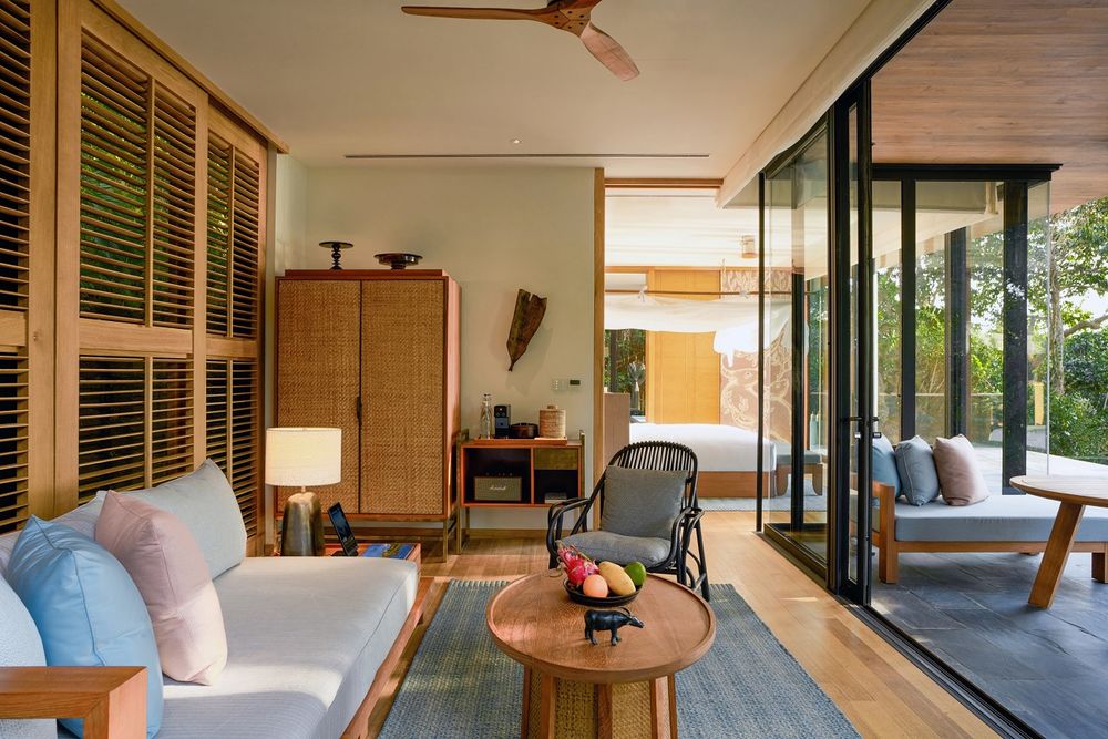 Камбоджа: о. Крабэй, отель Six Senses Krabey, Hideaway Pool Villa Suite