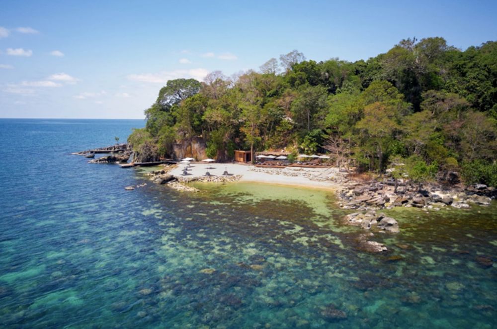 Камбоджа: о. Крабэй, отель Six Senses Krabey