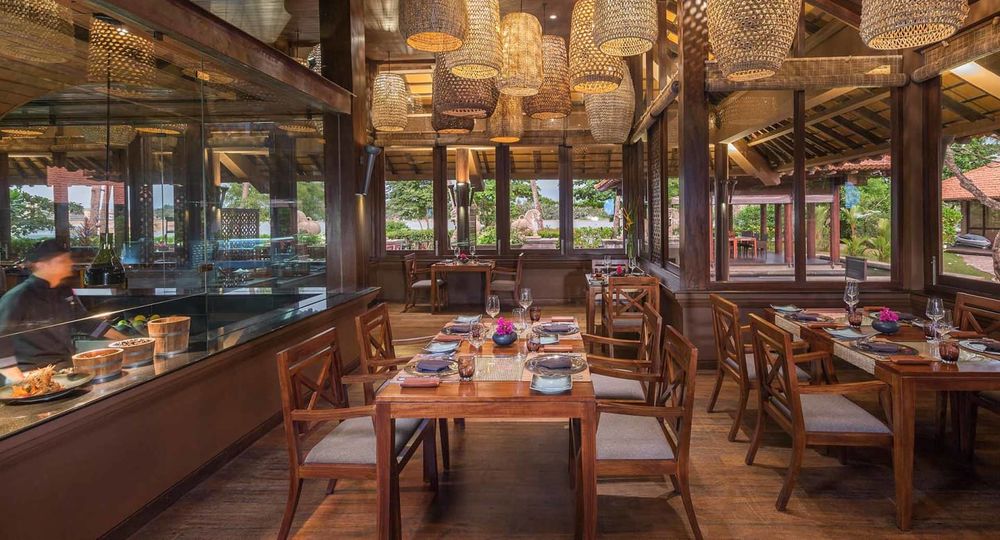 Шри-Ланка: отель Anantara Kalutara Resort, ресторан