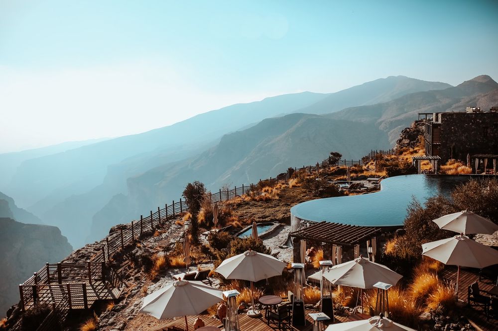 Оман: отель Alila Jabel Akhdar