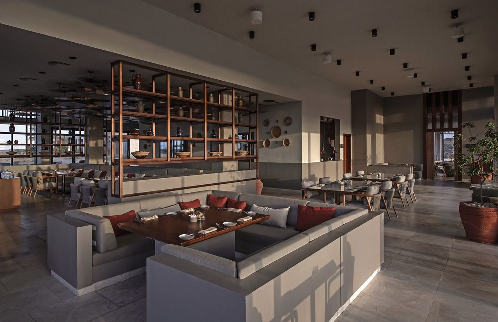 Оман: отель Alila Hinu Bay, ресторан