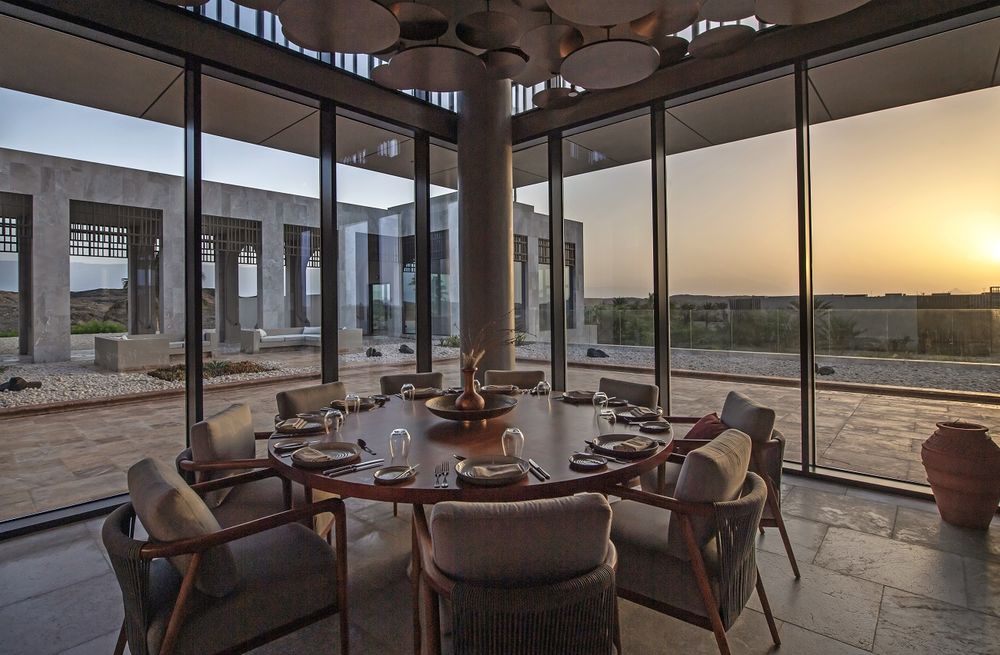 Оман: отель Alila Hinu Bay, ресторан